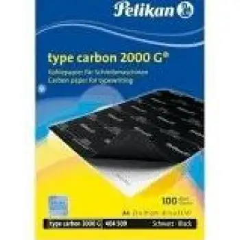 Pelikan 2000 G Siyah Karbon Kağıdı ( 100 Lü ) (404509)