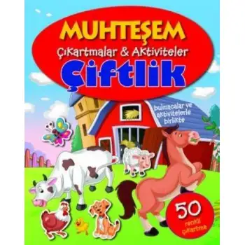 Parıltı Muhteşem Çıkartmalar Aktiviteler Çıftlık