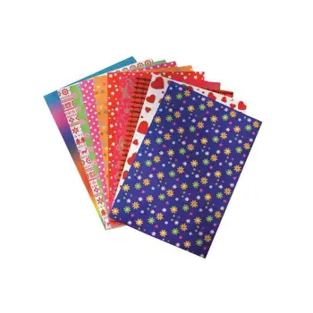 Lino Elişi Kağıdı Desenli 23*33 10 Lu (2702-J-2)