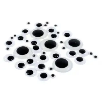 Lino Karışık Oynar Göz Siyah Beyaz 50 Li Rbz-117