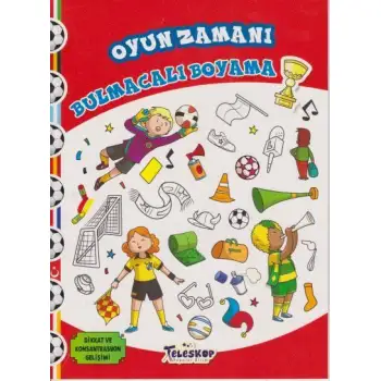 Teleskop Oyun Zamanı - Bulmacalı Boyama