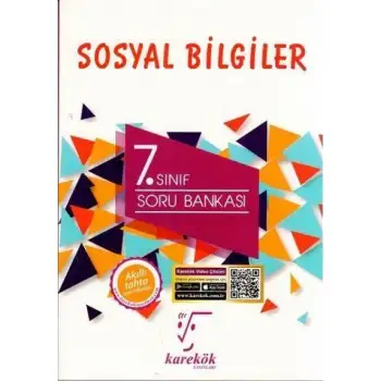 Karekök 7.Sınıf Sosyal Bilgiler Soru Bankası 2019