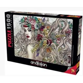 Anatolian Puzzle 1500 Parça Çiçeklerin Gücü / Flower Power Ana.4549