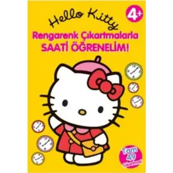 Doğan Hello Kitty Rengarenk Çıkartmalarla Saat