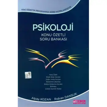 Esen Ayt Psikoloji Konu Özetli Soru Bankası 2019