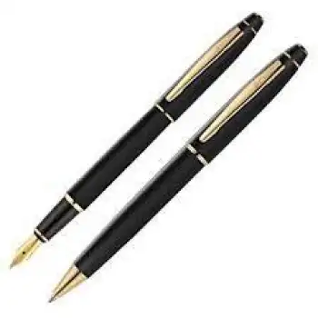 Scrikss 35 Dol.Kalem & Tük.Kalem Tkm Siyah Altın Lüks Kutuda