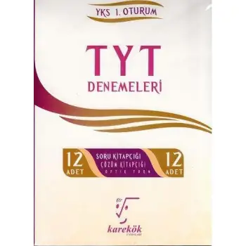 Karekök Tyt Deneme Seti 12 Li 2019-2020