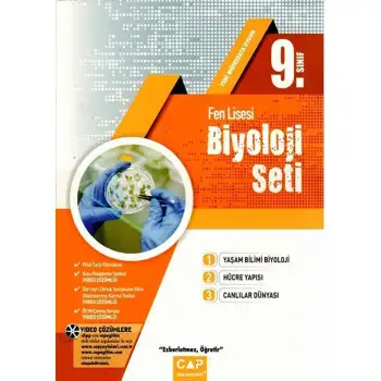 Çap 9.Sınıf Fen Lisesi Biyoloji Set 2021