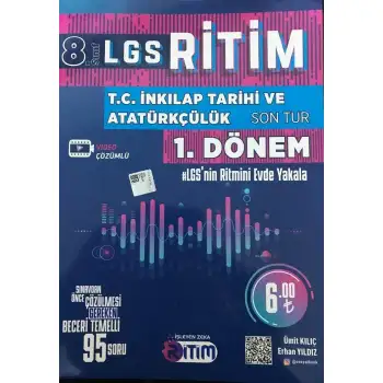 İşleyenzeka 8.Sınıf İnkilap Tarihi 1.Dönem Ritim Son Tur 2020