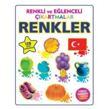 Parıltı Renkli Ve Eğlenceli Çıkartmalar Renkler