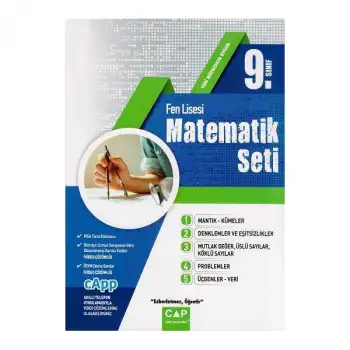 Çap 9.Sınıf Fen Lisesi Matematik Set 2022