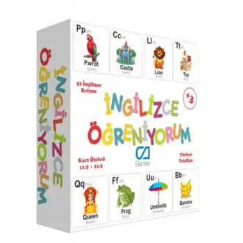 Cag Eğitici İngilizce Öğreniyorum Ca-5044