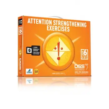 Adeda Dikkati Güçlendirme Seti İngilizce 6 Yaş 2019