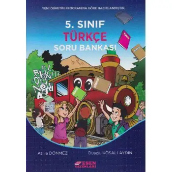 Esen 5.Sınıf Türkçe Soru Bankası 2019