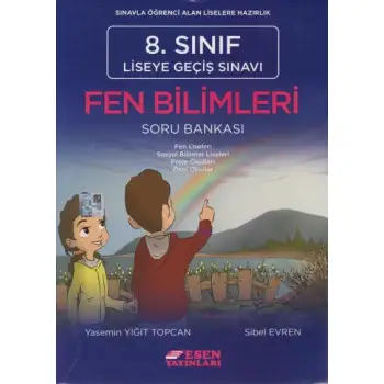 Esen 8.Sınıf Lgs Fen Bilimleri Soru Bankası 2019