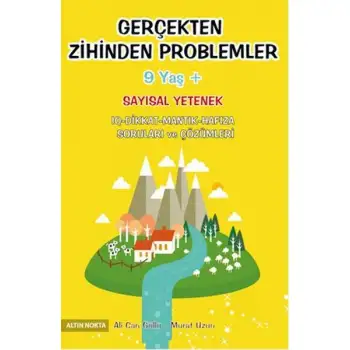 Altınnokta 4.Sınıf Gerçek Zihinden Problemler Bilsem-Kanguru-Olimpiyat Kitabı