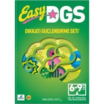 Adeda Dikkati Güçlendirme Seti Easy 6-9 A 2019