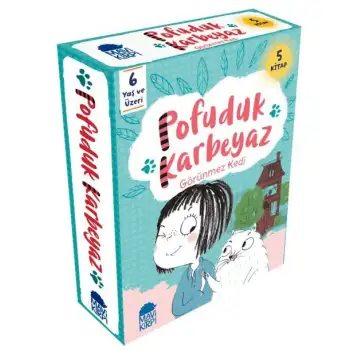 Mavi Kirpi Pofuduk Karbeyaz Set 5 Kitap