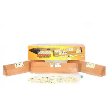 Eser Kervan Ağaç Okey Takımı (Büyük)