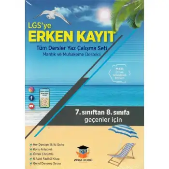Zekaküpü 8.Sınıf Lgs Tüm Dersler Yaz Tatil Çalışma Seti 2019