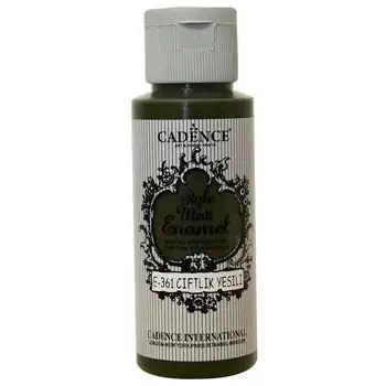 Cadence Enamel Cam Boyası Kamuflaj Yeşili 59ml