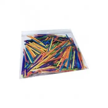 Puti Ahşap Kibrit Çöpü Renkli 200lü