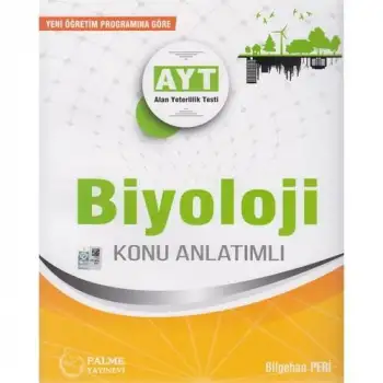 Palme Yks Ayt Biyoloji Konu Anlatımlı