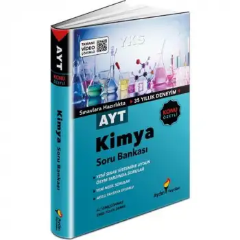 Aydın Ayt Kimya Konu Özetli Soru Bankası 2025