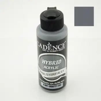 Cadence Hybrid Akrilik Multısurfaces H-081 Grafiti Gri 120ml