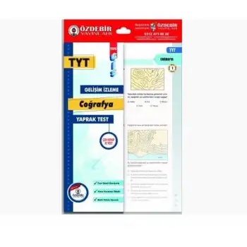 Özdebir Tyt Coğrafya Gis Yaprak Test 2021