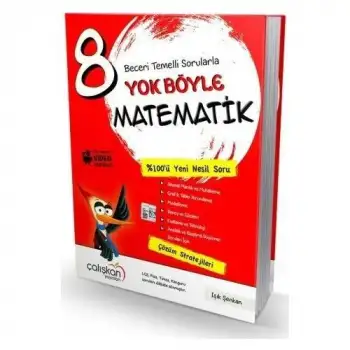 Çalışkan 8.Sınıf Matematik Yok Böyle Soru Bankası 2021 - Cl