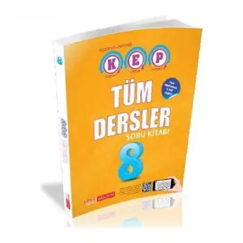 Kırmızıbeyaz 8.Sınıf Tümdersler Kep Soru Bankası