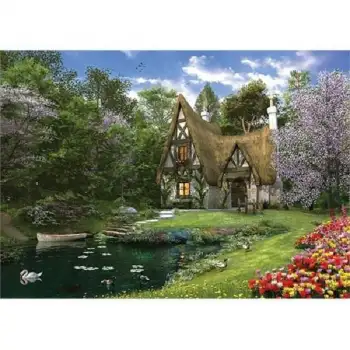Anatolian Puzzle 3000 Parça Göl Evi / Spring Lake Cottage Ana.4900
