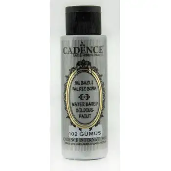 Cadence Su Bazlı Yaldız Boya 102 Gümüş 70 Ml