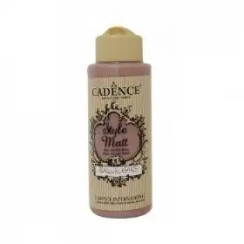 Cadence Style Mat Akrilik Boya S-9024 Küllü Gül 120ml