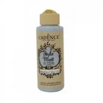 Cadence Style Mat Akrilik Boya S-9030 Gri Bulut 120ml