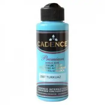 Cadence 120 Ml Su Bazlı Premiım Akrilik Boya 2067 Turkuaz
