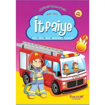 Yumurcak Aktiviteli Boyama Kitabım İtfaiye
