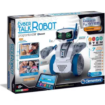 Clementoni Robotik Labaratuvarı Cyber Talk Robot Cle-64447