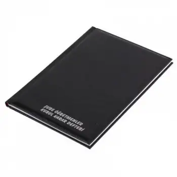 Gülpaş Şube Öğretmen Kurul Karar Defteri (Suni Deri Ciltli) 100 Yp 25x35 ( 410 )