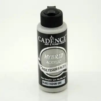 Cadence Hybrid Akrilik Multısurfaces H-063 Vizon Gri 120ml