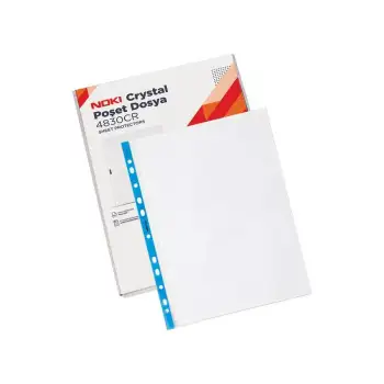 Noki Mavi Kristal Poşet Dosya 4830cr 100 Lü