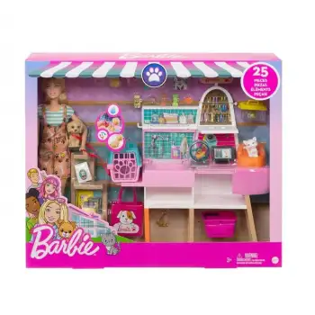 Mattel Barbıe Ve Evcil Hayvan Dükkanı Oyun Seti Mtl-Grg90