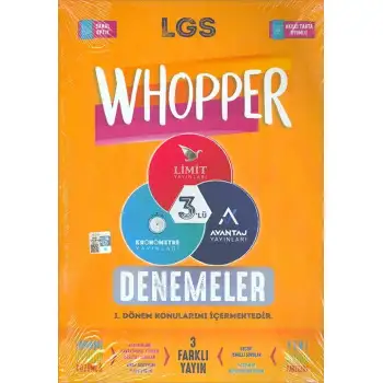 Limit 8.Sınıf Lgs Whopper 3Lü Denemeler