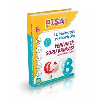 Pisa 8.Sınıf Yeni Nesil İnkılap Tarihi Ve Atatürkçülük  Soru Bankası - 2021