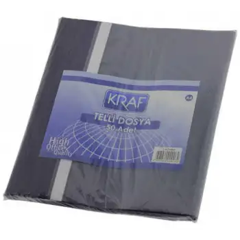 Kraf Telli Dosya 1000-50 Siyah