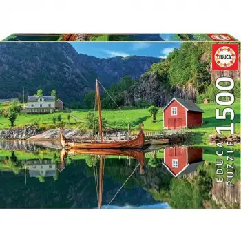 Educa Puzzle 1500 Viking Ship 180046