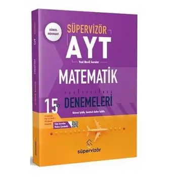 Testokul Ayt Matematik Süpervizör Deneme 15 Li