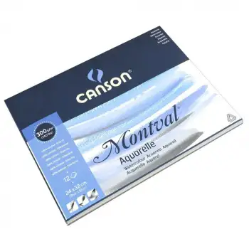 Canson Montval 12s 24x32 Sulu Boya Defteri 300g 200807319