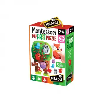 Headu Montessori Fırst Puzzle The Forest 2 4 Yaş